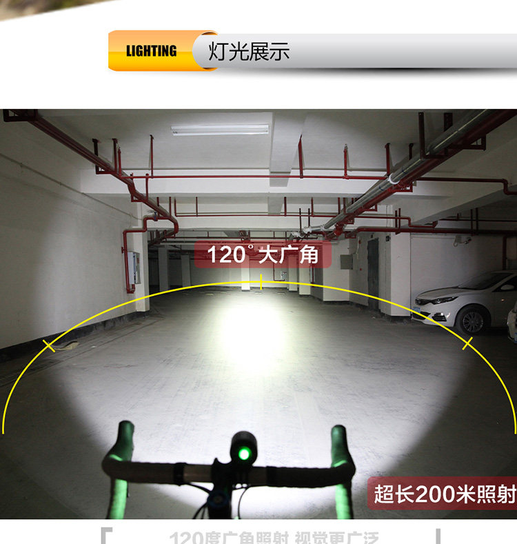 Eclairage pour vélo - phare - Ref 2398437 Image 18