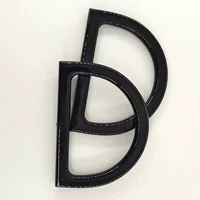 Портативный D-образный из черной смолы.