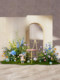 Artificial Flower Forest-Style Wedding Decoration Props New Engagement Decoration Fake Flower Floor Arrangement Floral Photography Props