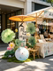 Artificial Flower Arrangement for Shopping Mall, Lotus Theme, Light Luxury Style, Floor-Standing Decoration, Scene and Landscape Display
