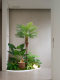 Simulated Green Plant Landscaping Combination for Corner Arrangement, Entrance Hall, Indoor Landscape Plants, Artificial Trees, Staircase Corner Decorative Ornaments