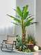 Large-Scale Simulated Green Plants, Landscaping Plants, Indoor Decoration, High-End Light Luxury Office Window Display, Fake Trees under Stairs