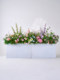 Monet's Garden Artificial Flower Landscaping Indoor Flower Trough Decoration Ornaments Popular Photo Spot Green Plants Fake Flower Decorations