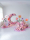 Artificial Flower Birthday Scene Floral Arrangement Decoration Landscape Aesthetic Ambiance Indoor Scene Landscaping Large Ornaments