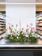 Artificial Flowers for Indoor Landscaping, Plant Displays, Fake Flower Arrangements, High-End Simulated Green Plant Decorations