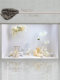 Artificial Flower Decorations, Wedding Dress Shop Window Display, Scene Arrangement, Women's Clothing Store, Lingerie Store, Women's Day Mall Display