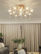 European-Style Led Crystal Ceiling Light for Living Room, Dining Room, Foyer, Simple Modern Light Luxury American-Style Bedroom Crystal Light