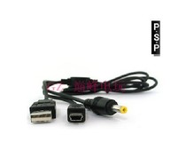 PSP1000 PSP2000 PSP3000 data cable two-in-one charging data transmission cable USB interface