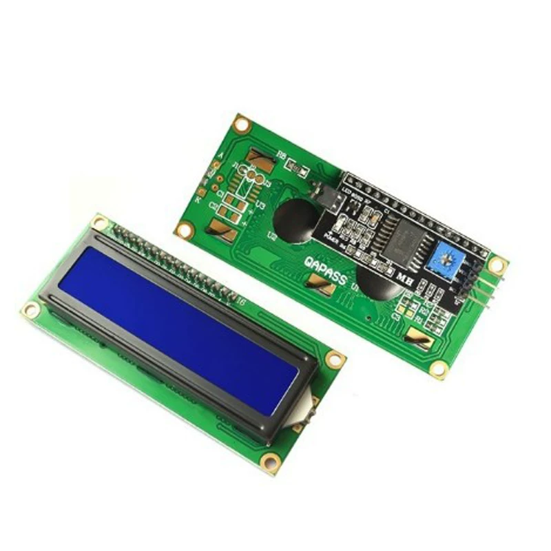 Синий экран/желто-зелёный экран 1602A/2004A/12864B LCD экран 5V ЖК-подсветка I2C/I2C