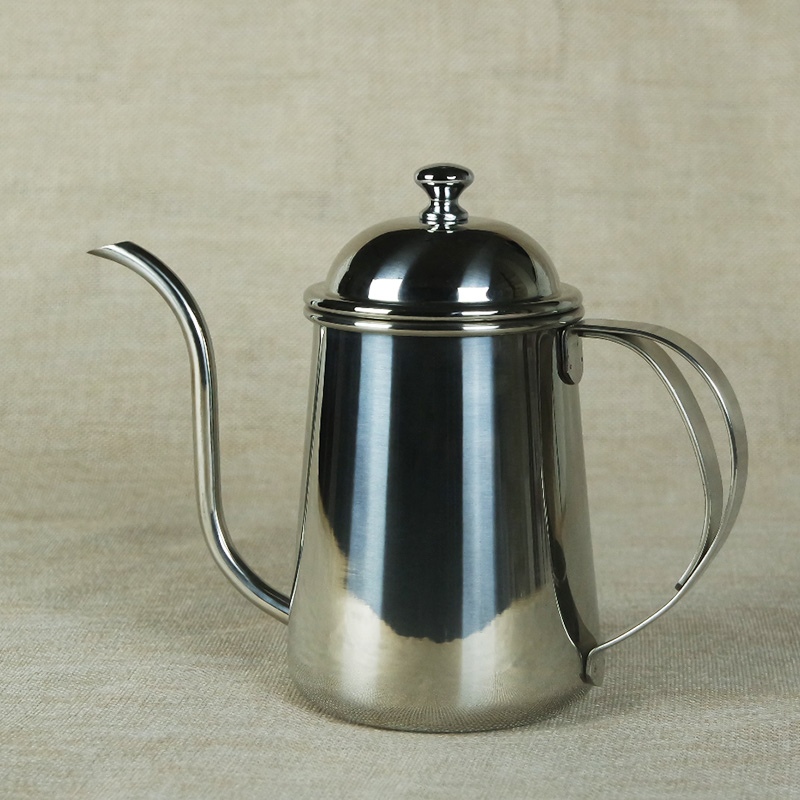 MODUO hand-made fine mouth coffee pot household stainless steel long mouth pot