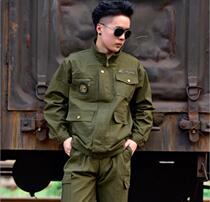  Outdoor 101 Airborne Division special forces field overalls Camouflage suit suit mens army green military uniform cotton training uniform