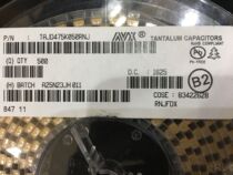 Tantalum capacitors AVX6032 TAJC474K050 50V0 47UF C type 10% 474t