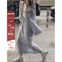 HEYGIRL black brother Korean loose suit suit women Thin Thin temperament casual two-piece set 2020 Summer