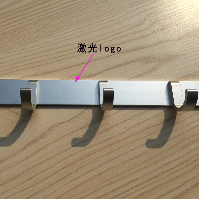 Woodpecker Space Aluminum Coat Hook Towel Hook Hook Bathroom Kitchen Row Hook Coat Hook Thickened Solid Hardware Pendant