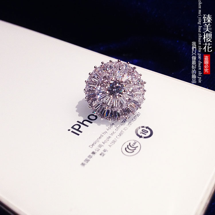 Broche en Zircon diamant - Ref 1171503 Image 9