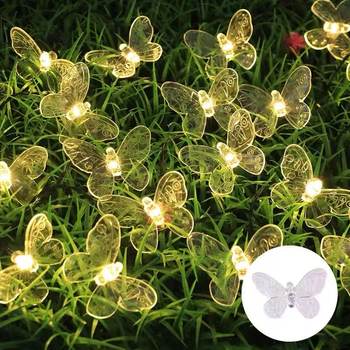 Night light butterfly lantern butterfly string light