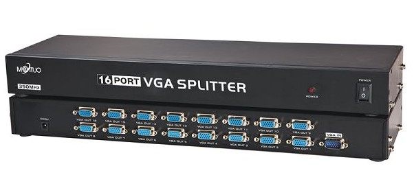 MT-35016 Original Maxtor 16 ports 1 minute 16 VGA splitter frequency divider 1 minute 16 350MHZ