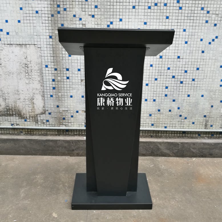 Usd 154 11 Speaker S Desk White And Black Hotel Ktv Restaurant Door Welcome Desk Information Desk Wholesale From China Online Shopping Buy Asian Products Online From The Best Shoping Agent Chinahao Com