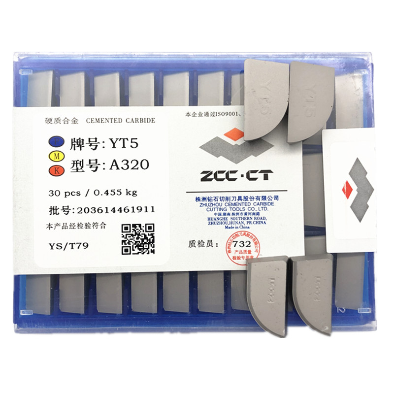 Zhuzhou alloy welding knife outside 90 degree positive or anti-bias blade YT15YG8 YT5 YW2 A320