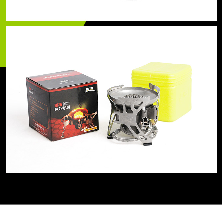 Bếp từ gió BRS-15 bếp lò di động ngoài trời - Bếp lò / bộ đồ ăn / đồ nướng dã ngoại bếp cồn du lịch