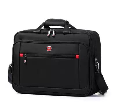 Swiss army knife men's bag briefcase Oxford shoulder bag large capacity 15 6 inch pen electric bag crossbody Business Bag