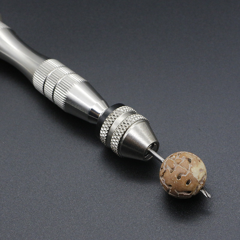 Hand twist drill mini hand drill manual drill small hand drill text play model DIY drilling tool perforator