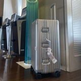 Вместительный и большой металлический спортивный чемодан подходит для мужчин и женщин, сумка, алюминиево-магниевый сплав, увеличенная толщина, 32 дюймов