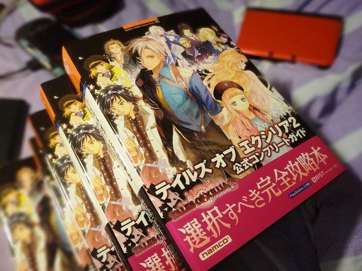 Japanese version TOX2 Infinite Legends 2 Tales of Xillia2 Official Official Guide