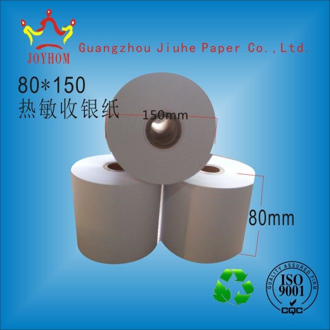 Morning tinnitus 70 gr paper 80150 Thermal cashier paper 80 * 150 * 25 Form ATM Special large diameter-Taobao