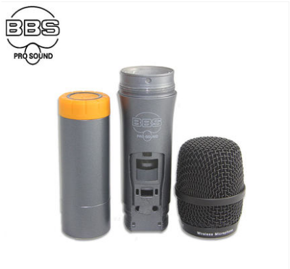 Original bbs K100 K200 K300 U4100 wireless microphone shell net cover middle section lower section button