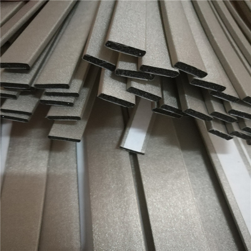 Conductive shielding electromagnetic foam sponge strip Conductive foam sponge tape thickness 10mm wide*2mm thick*1m