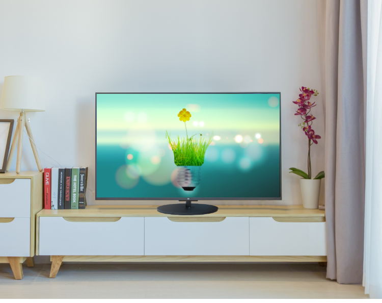 TV base hung desktop LCD display bracket Universal punch-free scaling rotating rack