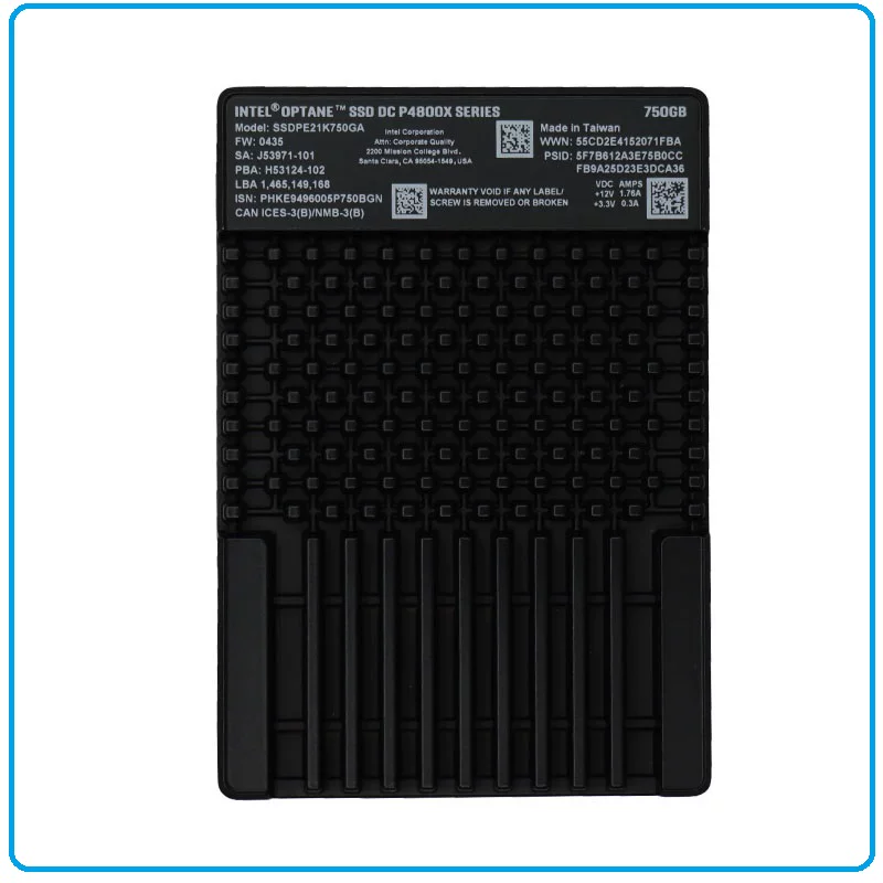 Intel/英特尔 P4800X 750G U.2 Optane Brand New Solid State Drive SSDPE21K750GA
