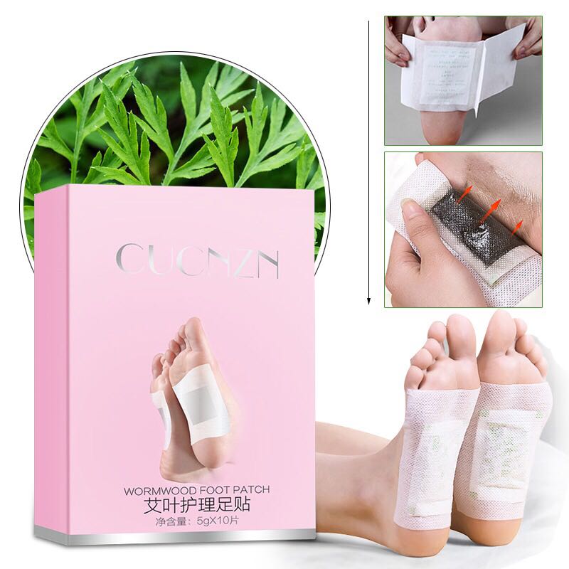 Mua 2 tóc 3 đến chân ướt dán khử ẩm độ đục sức khỏe chăm sóc bàn chân tinh khiết 贞 叶 chăm sóc lá chân dán 10 dán thuốc bôi nứt gót chân