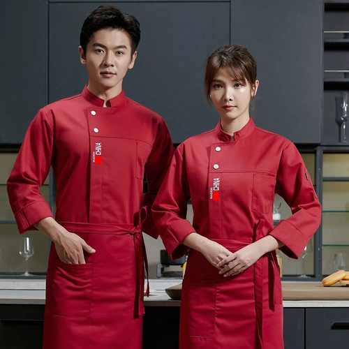 Хлопковый утепленный дышащий лонгслив для работы, китайский стиль, короткий рукав