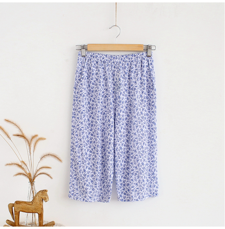 AB đồ lót mẹ trung niên lỏng lẻo mùa hè quần ngủ cotton phụ nữ kích thước lớn quần nhà giản dị quần sịp