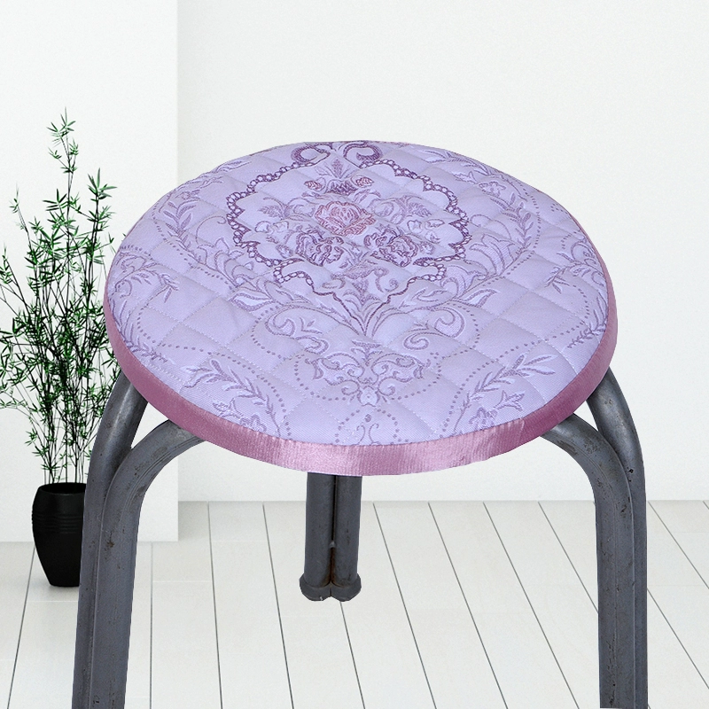 chiếc ghế đẩu nhỏ tròn dầy tấm vải liệm bìa phân Ghế đẩu Ghế tròn ghế bộ đệm bìa mùa đông của hộ gia đình không trượt chỗ ngồi đệm - Ghế đệm / đệm Sofa