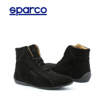 Genuine leather Italian sparco racing shoes FIA certified car driving fireproof casual sports boots for men and women