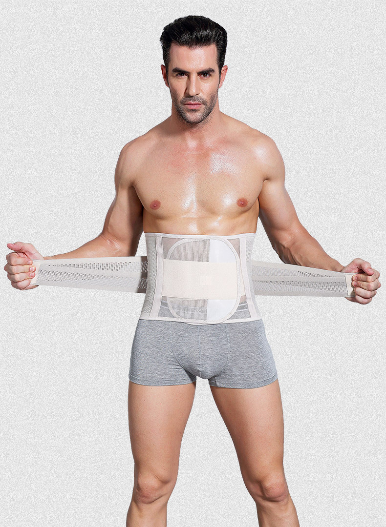 Đàn ông bụng đai vành đai eo mỏng trừ bia bụng đai nhựa corset đai cơ thể phong trào thể thao vành đai mỏng gen bụng sau sinh