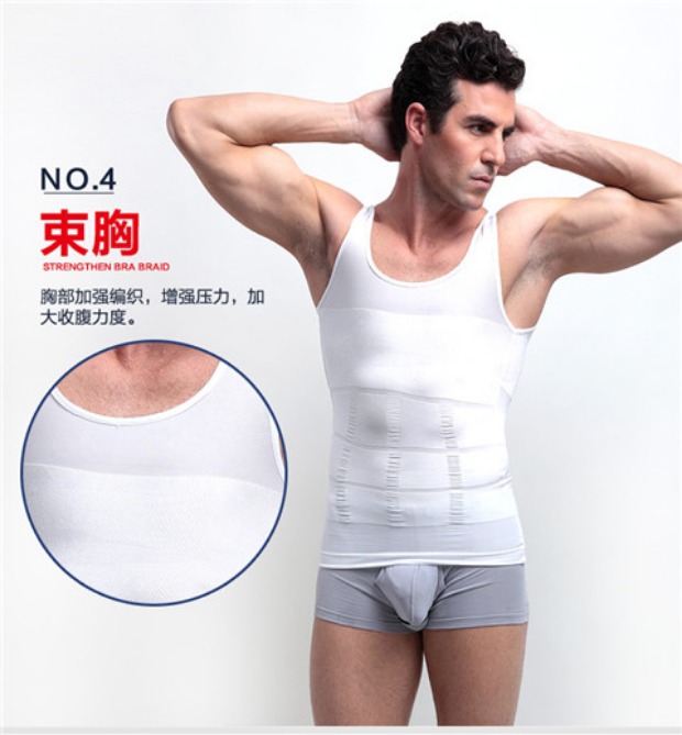 Áo lót nam bụng liền mạch corset vest định hình đồ lót eo phẳng bụng thon gọn cơ ngực cơ bắp mùa thu và mùa đông đồ lót nữ