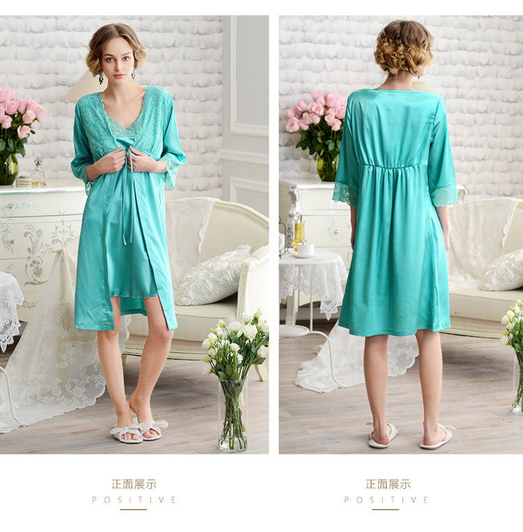 Peignoir jeunesse Silk deux pièces - Ref 595130 Image 16