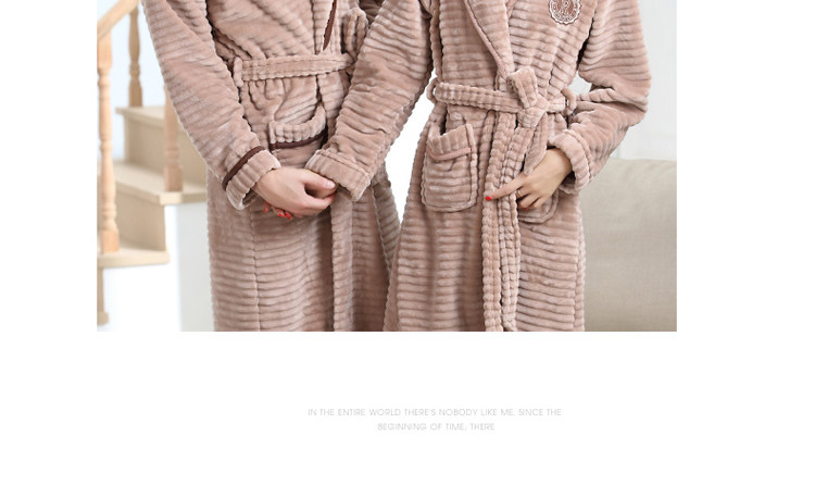 Peignoir jeunesse Couple velours robe - Ref 595086 Image 11