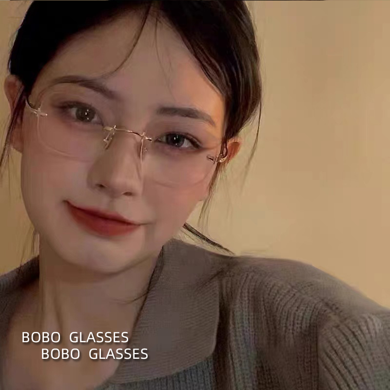 Royang Yu Mud Net red frame glasses abstinence wind ultra-light with degree color anti-blue glasses frame