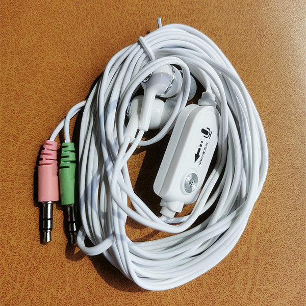 3 m long line in earphones headphones headphones and laptop desktop stereo headphones earbuds