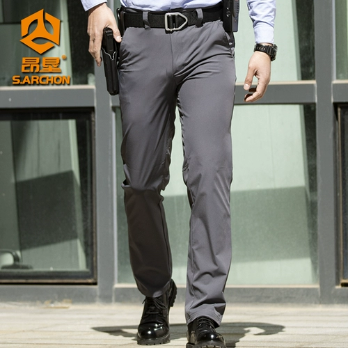 Дорожные шелковые быстросохнущие летние тонкие альпинистские дышащие тактические штаны, свободный прямой крой