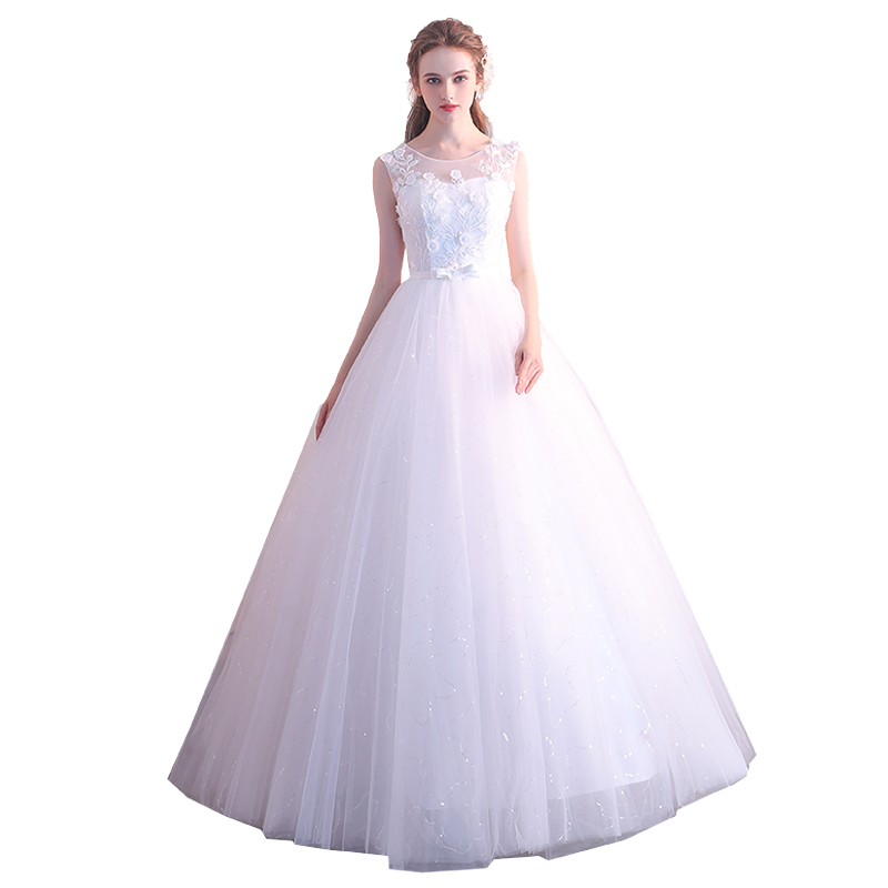 2019 New Korean Wedding Dress Qi Princess Bride Marriage
