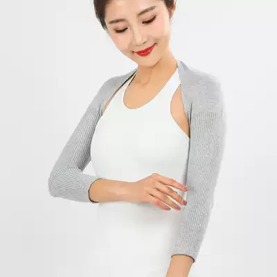 Cashmere shoulder protection warm sleeping shoulder protection cervical spine male Lady middle-aged and elderly shoulder plus Velvet Moon cold-proof air-conditioning room