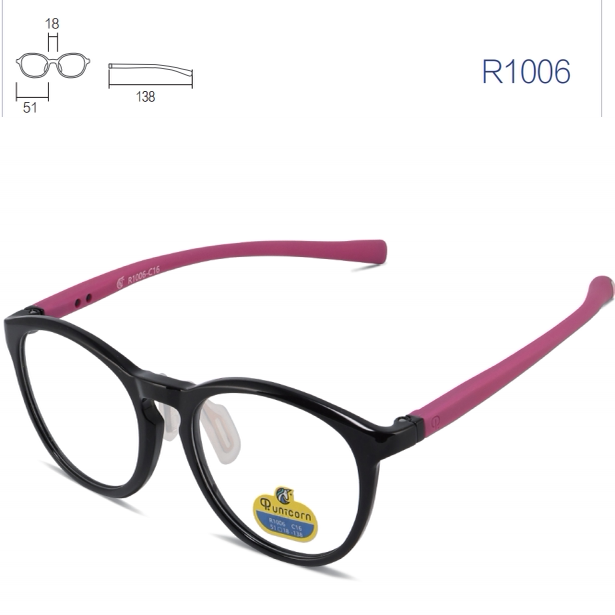 Counter Genuine American Runicorn Unicorn R1006 Patented Design Magnetic Kidsren's Myopia Glasses Frame Counter Genuine American Runicorn Unicorn R1006 Patented Design Magnetic Kidsren's Myopia Glasses Frame