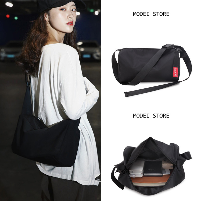 Boomer Satchel Satchel Men's Day Ensemble Bag Women Ins Slanted Satchel Bag Men's Single Shoulder Bag Travel Bag Small Scapegoat Hip Hop Drum Bag