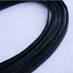 Nylon mesh sleeve 6mm nylon braided network tube telescopic webmaster braided protection sleeve